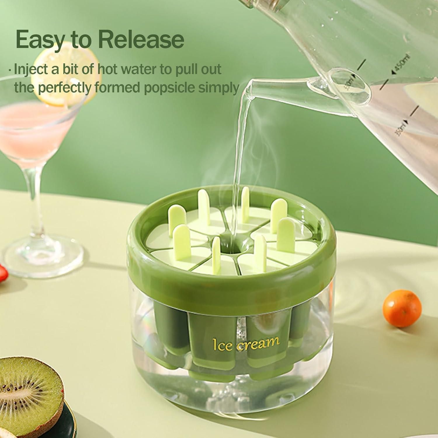 8 Pieces Ice Pop Mould